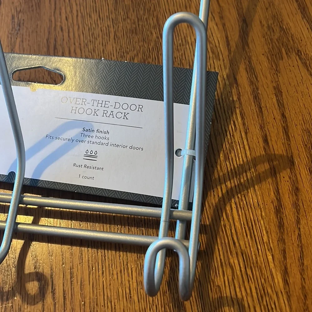 Over-the-Door Towel Hook Rack